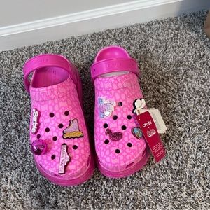 Limited edition Barbie crocs